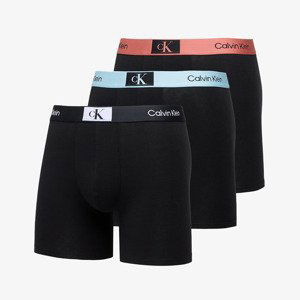 Boxerky Calvin Klein Cotton Stretch Boxer Brief 3-Pack Black S