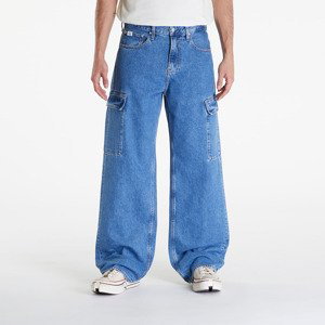 Džíny Calvin Klein Jeans 90'S Loose Cargo Jeans Denim Medium 32