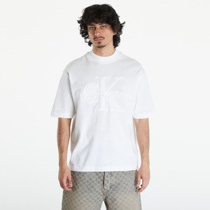 Tričko Calvin Klein Jeans Premium Monologo Tee White S