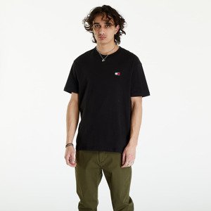 Tričko Tommy Jeans Regular Badge Tee Black S