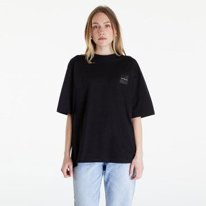 Tričko Calvin Klein Jeans Warp Logo Boyfriend Short Sleeve Tee Black S