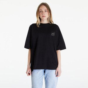 Tričko Calvin Klein Jeans Warp Logo Boyfriend Short Sleeve Tee Black XL