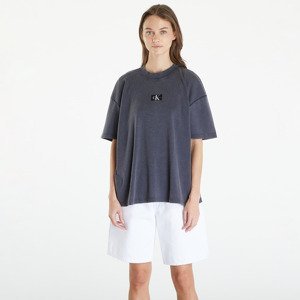 Tričko Calvin Klein Jeans Washed Rib Label T-Shirt Boy Gray XS