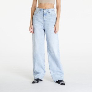 Džíny Calvin Klein Jeans High Rise Relaxed Coated Jeans Denim Light W26/L32