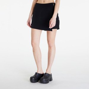 Šortky Calvin Klein Jeans Buckle Wrap Mini Skort Black L