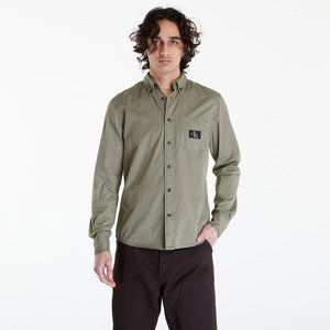 Košile Calvin Klein Jeans Regular Shirt Dusty Olive S