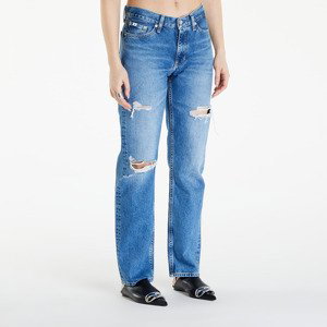 Džíny Calvin Klein Jeans Low Rise Straight Jeans Denim Medium W27/L30