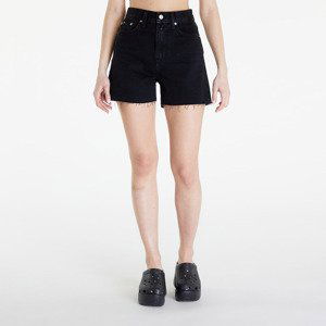 Šortky Calvin Klein Jeans Mom Shorts Denim Black 27