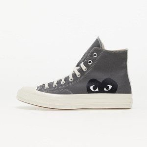 Tenisky Converse x Comme des Garçons PLAY Chuck 70 Hi Gray/ Black/ Egret EUR 42