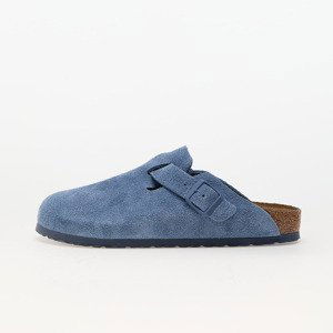 Tenisky Birkenstock Boston Birko-Floor Soft Suede Leather Elemental Blue EUR 39