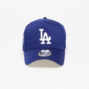 Kšiltovka New Era Los Angeles Dodgers World Series Patch 9FORTY E-Frame Adjustable Cap Dark Royal Universal