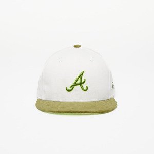 Kšiltovka New Era Atlanta Braves Cord 59FIFTY Cap Off White 7 1/2