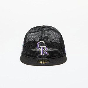 Kšiltovka New Era Colorado Rockies Mesh Patch 59FIFTY Fitted Cap Black 7 1/4