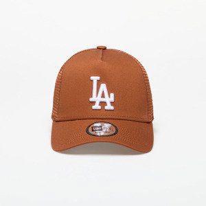 Kšiltovka New Era Los Angeles Dodgers League Essential Trucker Cap Brown/ White Universal