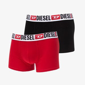 Boxerky Diesel Umbx-Damientwopack Boxer 2-Pack Red/ Black M