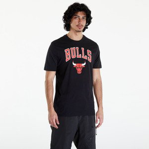Tričko New Era NOS NBA Regular Tee Chicago Bulls UNISEX Black/ Front Door Red S