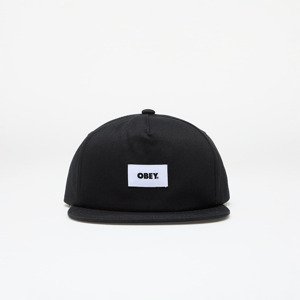 Kšiltovka OBEY Bold Label Organic Strapback II Black Universal