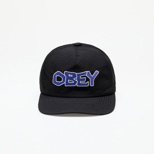 Kšiltovka OBEY Offline 5 Panel Snapback Black Universal