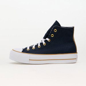 Tenisky Converse Chuck Taylor All Star Lift Platform Herringbone Stripe Obsidian/ White/ Trek Tan EUR 36