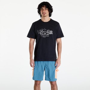 Tričko Columbia Explorers Canyon™ Short Sleeve Tee Black/ Welcome S