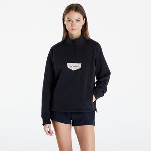Mikina Columbia Lodge™ Half Zip Fleece Sweatshirt Black/ Dark Stone L