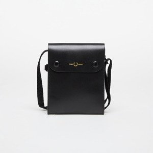 FRED PERRY Burnished Leather Pouch Black Universal
