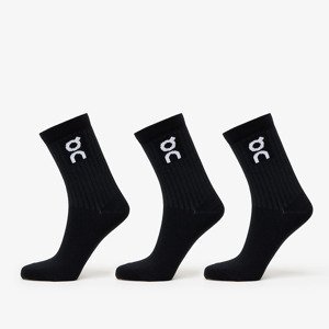 Ponožky On Logo Sock 3-Pack Black S