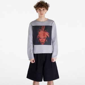 Svetr Comme des Garçons SHIRT Sweater Grey/ Red L