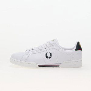 Tenisky FRED PERRY B722 Leather White/ Navy EUR 9.5