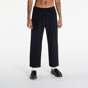 Kalhoty Dime Pleated Twill Pants Black S