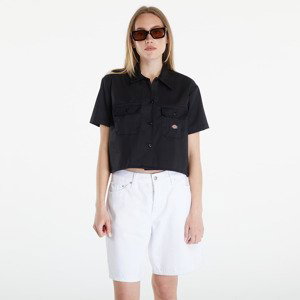 Košile Dickies Cropped Short Sleeve Work Shirt Black M