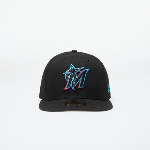 Kšiltovka New Era Miami Marlins 59FIFTY On Field Game Fitted Cap Black 7 1/8