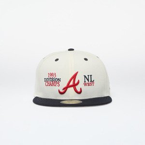 New Era Atlanta Braves 59FIFTY Fitted Cap Chrome White