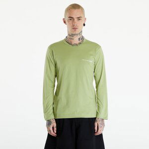 Tričko Comme des Garçons SHIRT Long Sleeve Tee Knit Khaki XS