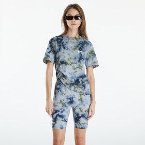 Tričko Patta Femme Tie Dye Cropped Ruched T-Shirt Quarry S