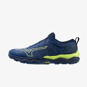 Mizuno Wave Daichi 8 Navy Peony/ Sharp Green/ Dress B