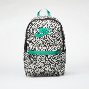 Nike Heritage Backpack Black/Coconut Milk/Stadium Green