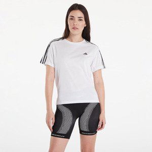 adidas Own the Run 3-Stripes Short Sleeve Tee White