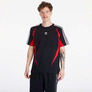 Tričko adidas Archive Short Sleeve Tee Black/ Better Scarlet L