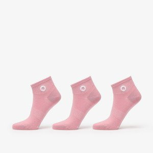 Footshop Ankle Socks 3-Pack Pink