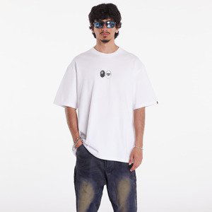 Tričko A BATHING APE Mad Ape Graphic Logo Relaxed Fit Tee White S