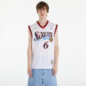 Mitchell & Ness Philadelphia 76ers 3 Allen Iverson 2002 Swingman Jersey White/ White L