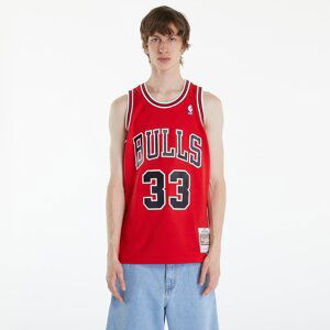 Tílko Mitchell & Ness Chicago Bulls 33 Scottie Pippen Swingman Jersey Red L