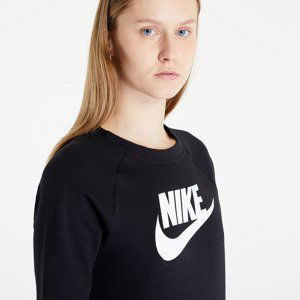 Mikina Nike Sportswear Essential Hybrid Crewneck Black/ White L