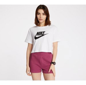 Tričko Nike Sportswear Essential Cropped Icon Future Tee White/ Black L
