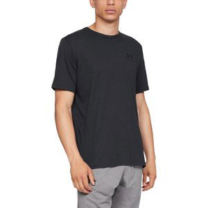 Tričko Under Armour Sportstyle Lc SS Black/ Black L