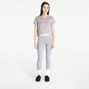 DKNY WMS Capri Short Sleeve Pajamas Set Grey