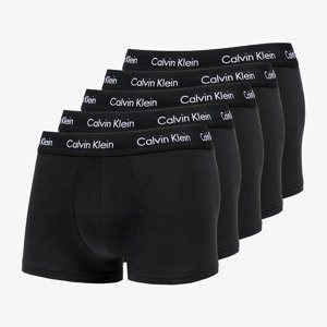 Boxerky Calvin Klein 5Pack Low Rise Trunks Black L