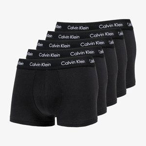 Boxerky Calvin Klein 5Pack Low Rise Trunks Black XL