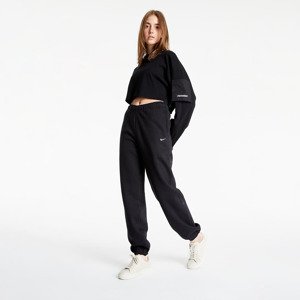 Kalhoty NikeLab Women's Fleece Pants Black/ White XS